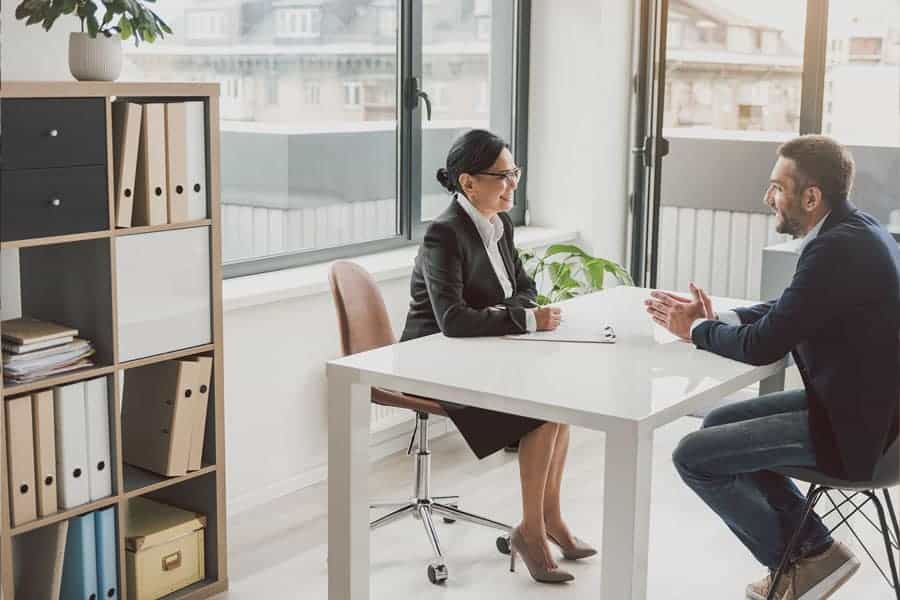 interviewing preparation session